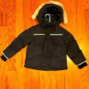 Canada Goose Black Kids Puffer Jacket
